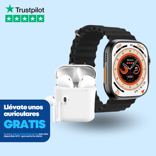 Smartwatch ULTRA + Auriculares GRATIS